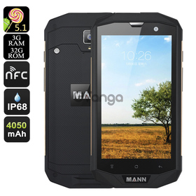 MANN ZUG 5S+ Rugged Smartphone (Gold)