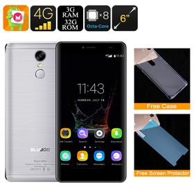 Bluboo Maya Max Smartphone (Grey)