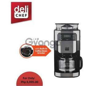 Delichef grind & brew coffee maker