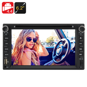 2 DIN 6.2 Inch Touch Screen Car DVD Player