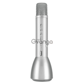 Bluetooth Karaoke Microphone (Silver)