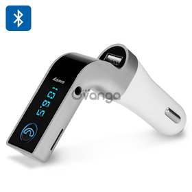 Bluetooth Car FM Transmitter (Silver)