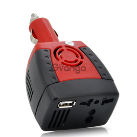 220V AC + 5V USB Car 150W Power Inverter 