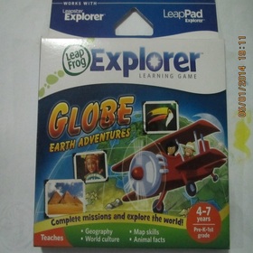 Leapfrog Globe Earth Adventures Learning Game