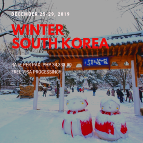 Winter Wonderful South Korea '19