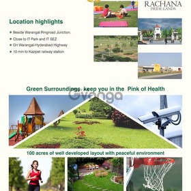 Rachana Green park| Plots for sale in hanamkonda