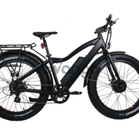 All-wheel drive E-bike designed with the snow and beach in mind