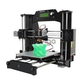 Geeetech Prusa I3 X 3D Printer DIY Kit Full Acrylic Frame Black