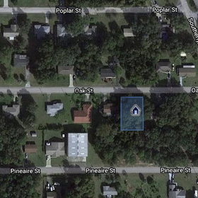 Land for Sale 9583 sq.ft, 821 Oak St, Zip Code 34452