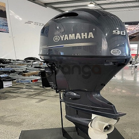 Used Yamaha 90 HP 4 Stroke Outboard Motor Engine