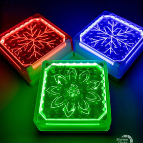 Solar LED Brick Lights