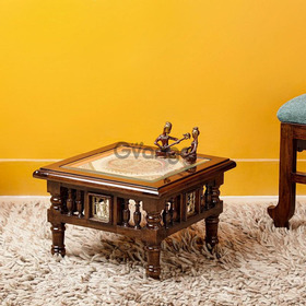 Buy Teak Wood Table Online - Perfect for Living Room Setup