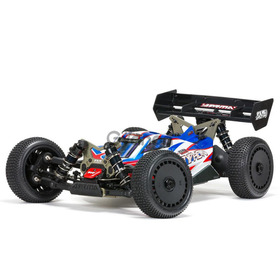 Arrma 1/8 TYPHON 6S TLR Tuned 4X4 RTR Brushless Buggy, Red/Blue (MEGATRONTOYS)