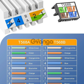 FEDUS Ping Toolless Cat6 RJ45 Connector - Tool Free Ethernet Network Plug, Crimpless LAN Cable End 8P8C UTP Gigabit Internet Jack, Reusable 20-24 AWG Wi-Fi Router Wire Adapter (1 Year warrantee)