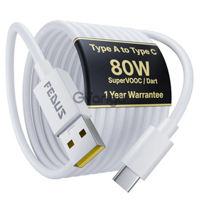 FEDUS 80W Type C Fast Charging Cable 1M