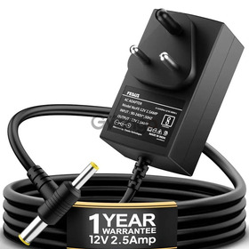 FEDUS 12V 2.5Amp DC Power Supply Adapter