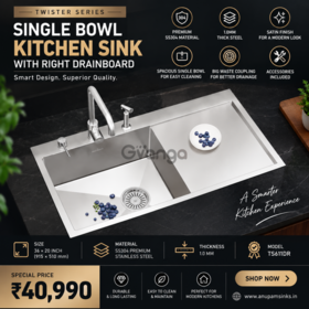 Quality Steel Sink for Kitchen