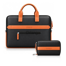 FEDUS Aurum Onyx Black Laptop Bag 14.0 inch