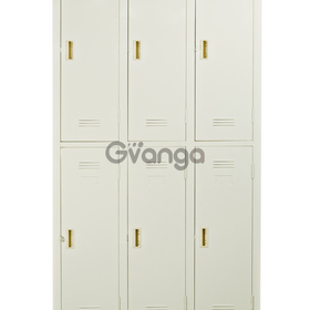 Steel locker cabinet