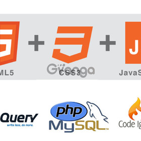 Web designing (html css js jquery bootstrap) and web development (php codeigniter ajax) training