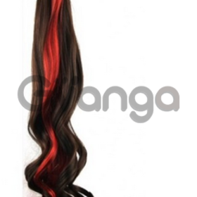 Multicolour Wavy Ponytail Synthetic Hair