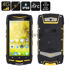 Android 4G Rugged Smartphone (Black)
