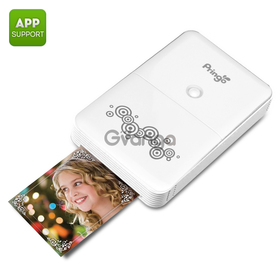 Portable Wi-Fi Photo Printer (White)