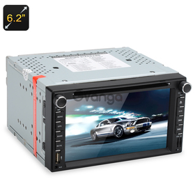2 DIN 6.2 Inch Car DVD Player