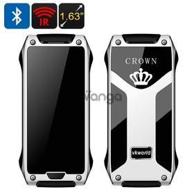VKWorld CROWN V8 Cell Phone (White)