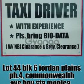 Wanted tax drivers