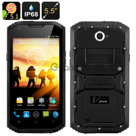 V Phone X3 Smartphone (Black)