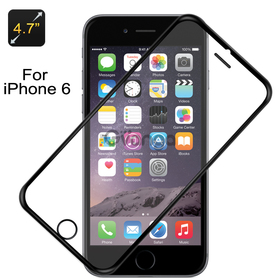 Glass Screen Protector iPhone6 (Black Border)