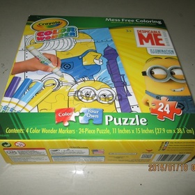 Crayola color wonder puzzle-despicable me 24