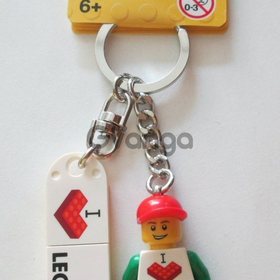 Lego Key Chain I Love Legoland 850456