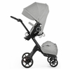 Stokke Xplory Stroller - BlackGrey Melange 3