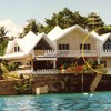 For rent beach triple house left seashore tingko white beach, alcoy cebu