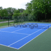 Tar surfaces, tennis courts