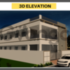 3D House Elevation Design | 3D Exterior Design