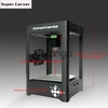 SuperCarver 1000mW Miniature Laser Engraving Machine Box Machine Household DIY Mini USB Printer Educational Toy Black