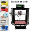 Geeetech Acrylic I3 Pro B 3D Printer DIY Kit Support 5 Filament Black