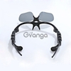 Foldable Sunglasses Wireless Bluetooth Headset Headphones Handsfree for iPhone/Android Phones Black