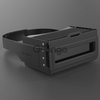 Focalmax DR1A Ultra Light Portable Foldable Accordion Scati VR Glasses for 4.5-6 inch Smartphones Black