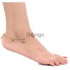 AanyaCentric Gold Plated Anklets Payal ACIA0014G