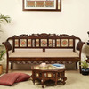 Luxurious Living: Buy 3-Seater Teak Wood Sofa Today!