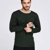 Solid Slim Fit Crew- Neck T-shirt