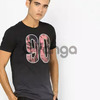 Numeric Print Slim Fit T-shirt