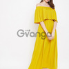 Berrylush Women Yellow Solid Maxi Dress