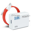 FEDUS Vivo 44W C-Type Flash Fast Charger Adapter for Vivo V40, V40 Pro, V40e, Y300 5G, Y28E, Y28S, T3 Lite, Y58, Y200 Pro