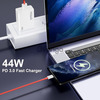 FEDUS Vivo 44W C-Type Flash Fast Charger Adapter for Vivo V40, V40 Pro, V40e, Y300 5G, Y28E, Y28S, T3 Lite, Y58, Y200 Pro 3