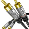 FEDUS RCA to RCA Cable Double Shielded Oxygen-Free Copper Gold Plated 2RCA